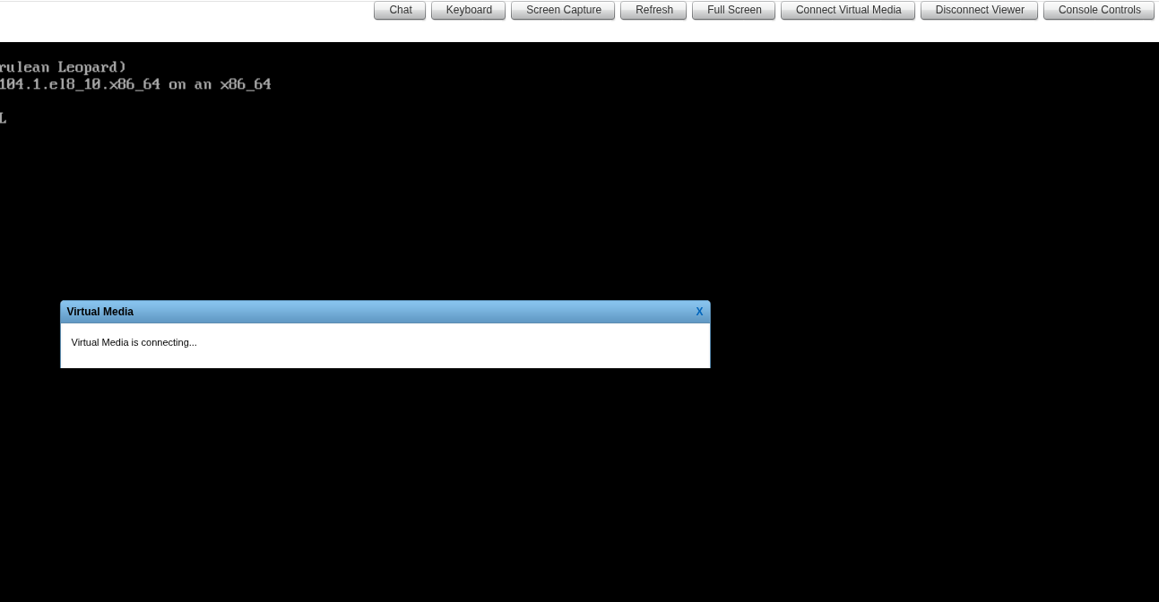 Virtual Media Connection